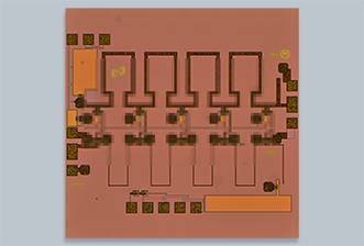 低噪音20-40 GHz低噪聲驅動器放大器芯片CMD166