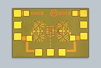 6-14 GHz通用C波段X波段Ku波段雙平衡混頻器芯片CMD177