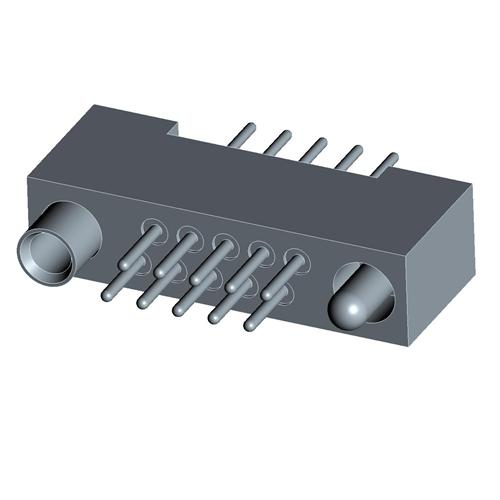 RM212-060-102-5500帶安裝耳鍍通孔PCB連接器  現貨