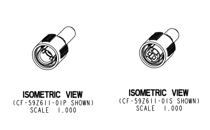 CF-59Z611-01G光纖連接器Amphenol