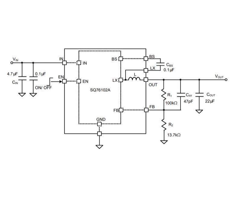 SQ76102ATRC降壓DC-DC電源模塊SILERGY SQ76102ATRC降壓DC-DC電源模塊SILERGY