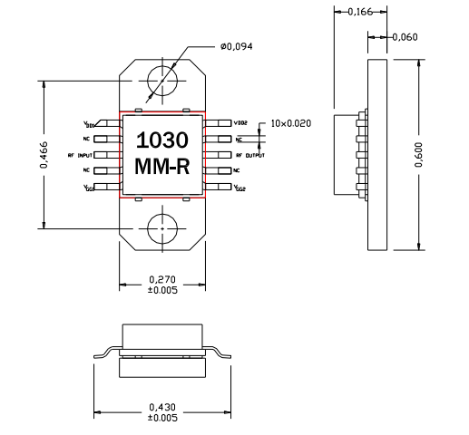 AM103026MM-EM-R放大器