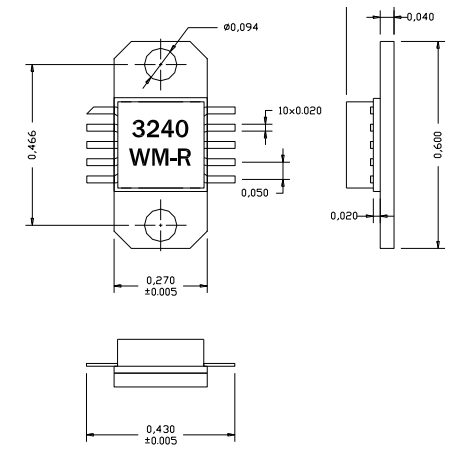 AM324036WM-EM-R放大器AMCOM品牌原裝庫存