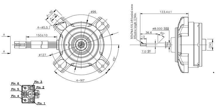 MH096D3RD直流無刷馬達DELTA MH096D3RD直流無刷馬達DELTA