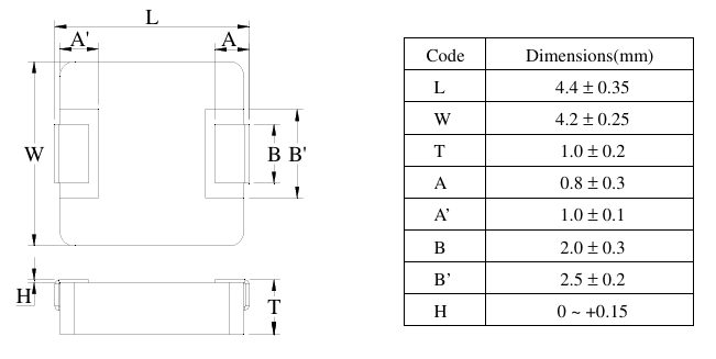 CMLB041B-1R0MS超薄型一體成型功率電感現貨庫存DELTA CMLB041B-1R0MS超薄型一體成型功率電感現貨庫存DELTA