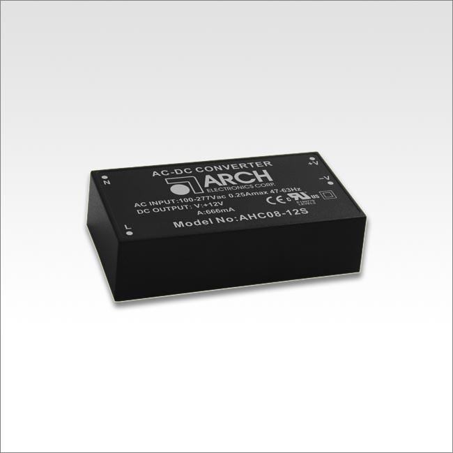 AHC08板載寬輸入電壓電源模塊90~305Vac