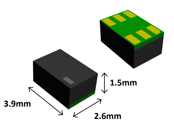 Cyntec 1000mA，高效uPOL模塊MMN12AD01-SG